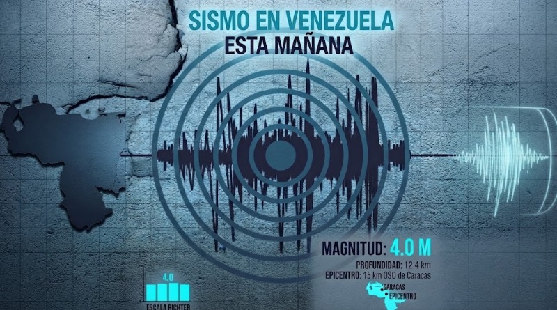 REGISTRA VENEZUELA UN NUEVO TERREMOTO
