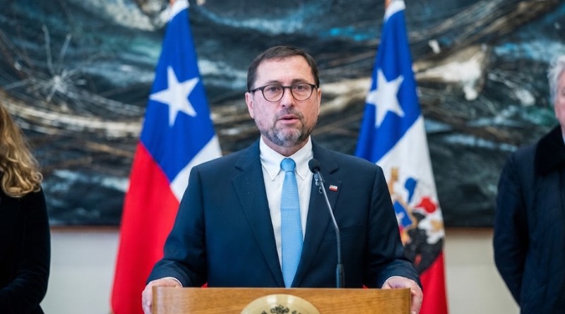 VIAJA MINISTRO DE EXTERIORES DE CHILE ESTE MARTES A CHINA