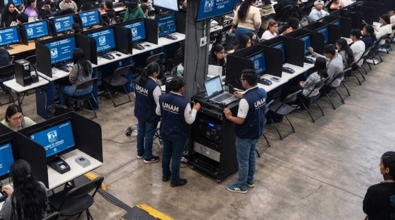 VIVEN ENTRE TENSIÓN SEGUNDO DÍA DE EXAMEN DE LA UNAM