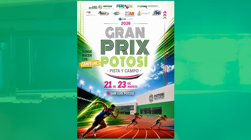 LISTO EL GRAN PRIX POTOSÍ DE ATLETISMO 2026