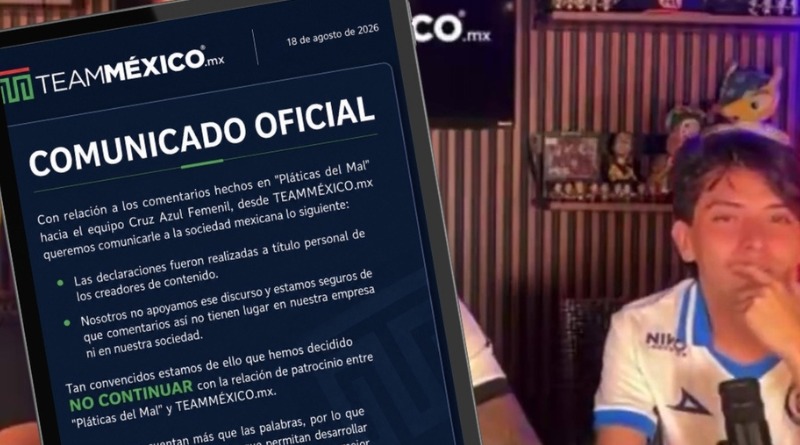 PIERDEN YOUTUBERS PATROCINIO Y OFRECEN DISCULPAS A CRUZ AZUL