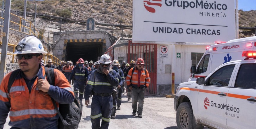 Evacúan mina tras fuerte estruendo
