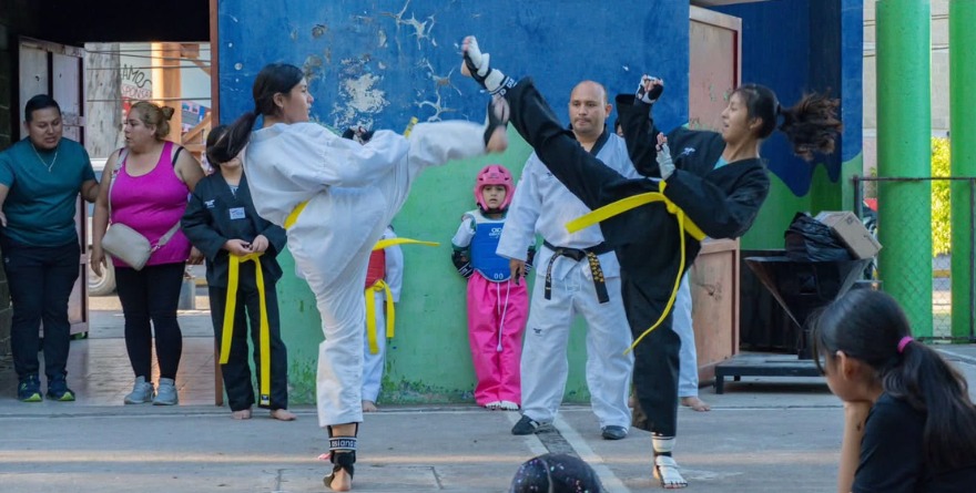 Destacan taekwondoínes de Rioverde