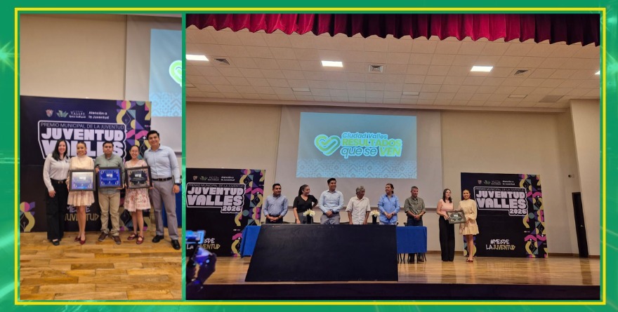 Premian talento joven del TecNM de Valles