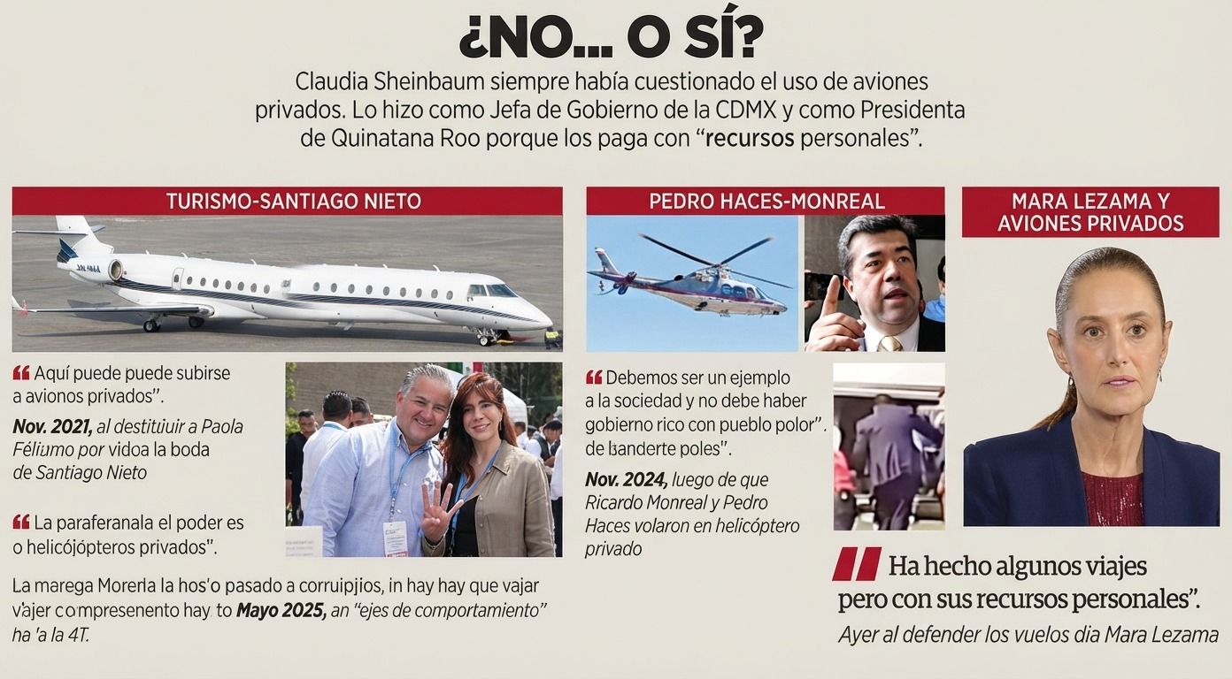 CONDENA CSP VUELOS… PERO NO LOS DE MARA