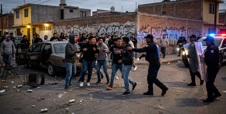 Villa pierde control de seguridad en las calles