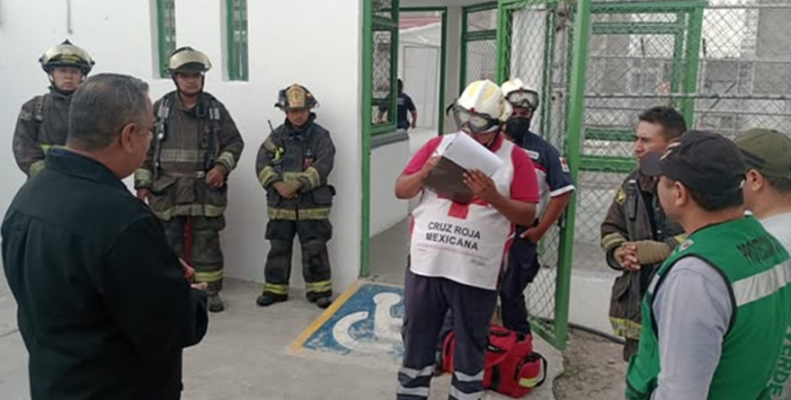 Realizan simulacro en penal rioverdense