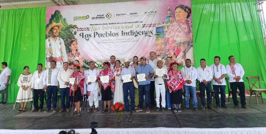 Reconocen a tesoros vivos en Axtla 