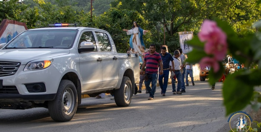 Ayuntamiento usa “patrulla” ilegal en Tampacán