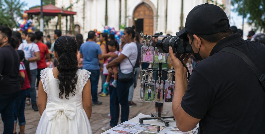 Fotos de menores en la mira durante fiestas de Tampacan