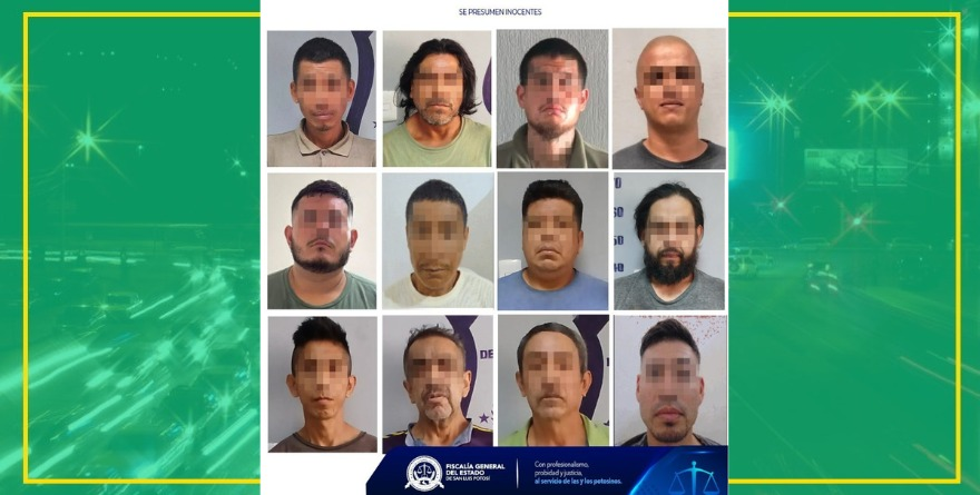 Prisión preventiva a doce por narcomenudeo