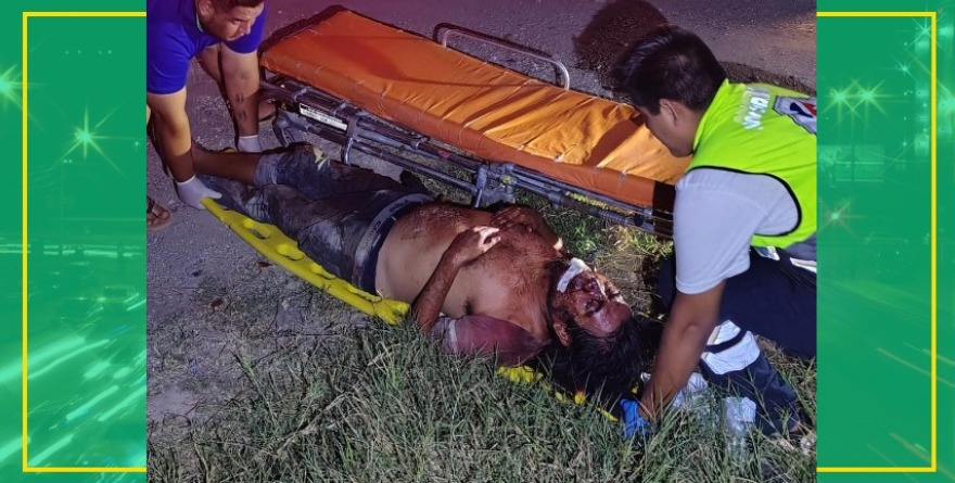 Hallan a hombre golpeado