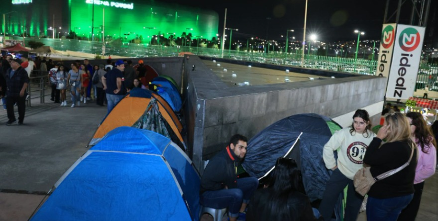 El campamento de Katy Perry