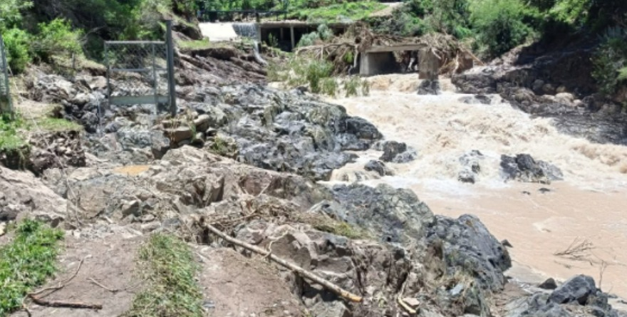 Riesgo de derrumbes en municipios