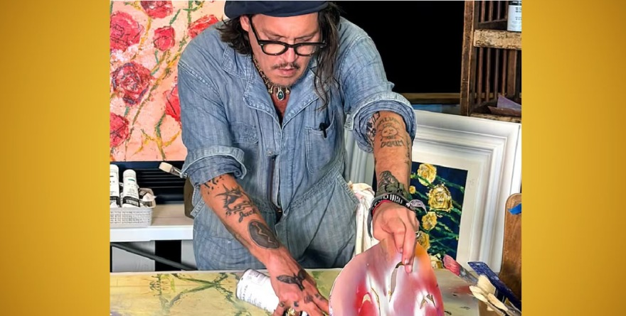 Johnny expone en China