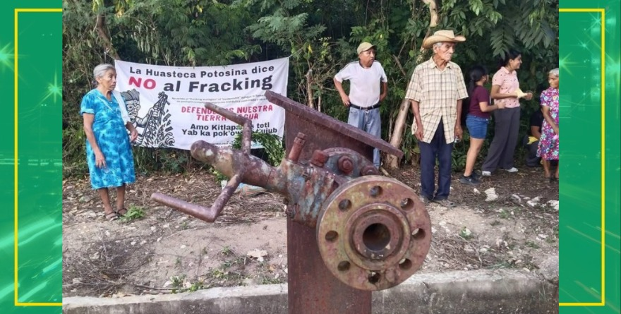 Oposición al fracking en Coxcatlán