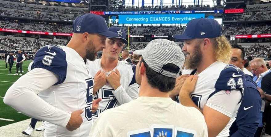 PATO O’WARD, INVITADO DE LUJO EN LA CASA DE LOS COWBOYS
