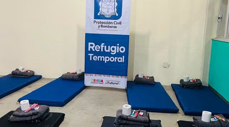 CIERRAN PUERTOS Y ACTIVAN REFUGIOS POR EL HURACÁN ‘POLO’
