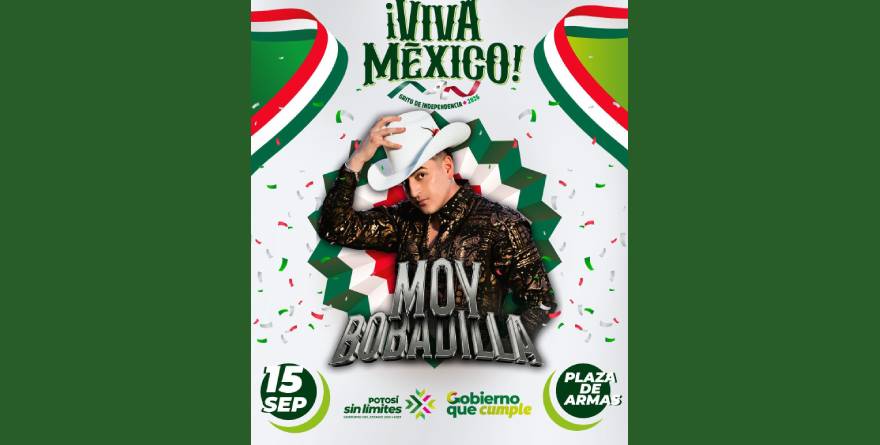 SLP prepara fiesta patria en Plaza de Armas