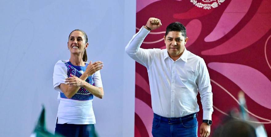 RICARDO GALLARDO ACOMPAÑA A CLAUDIA SHEINBAUM EN SU SEGUNDO INFORME ANTE 21 MIL POTOSINAS Y POTOSINOS