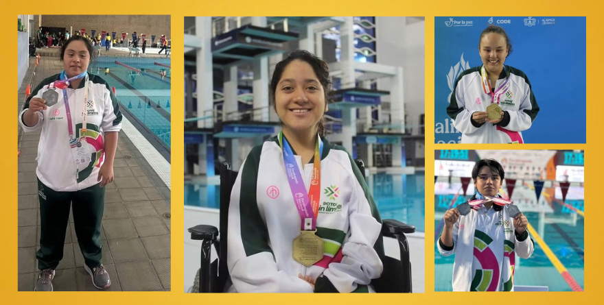 POTOSINOS BRILLAN EN EL ARRANQUE DE LA PARA NATACIÓN NACIONAL