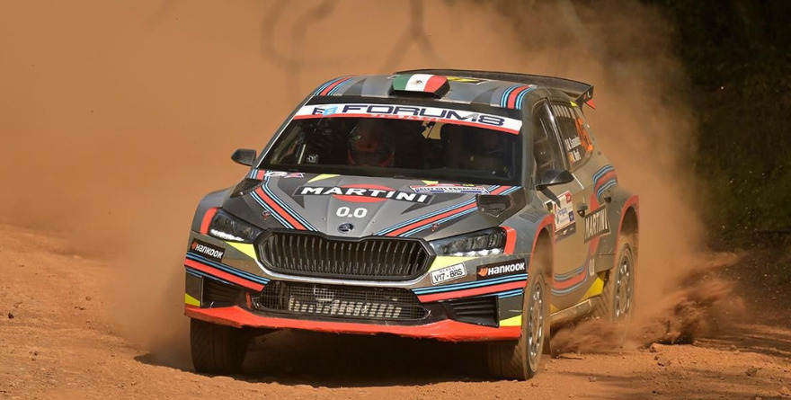 SE SUBE MEXICANO AL PODIO EN EL RALLY DE PARAGUAY