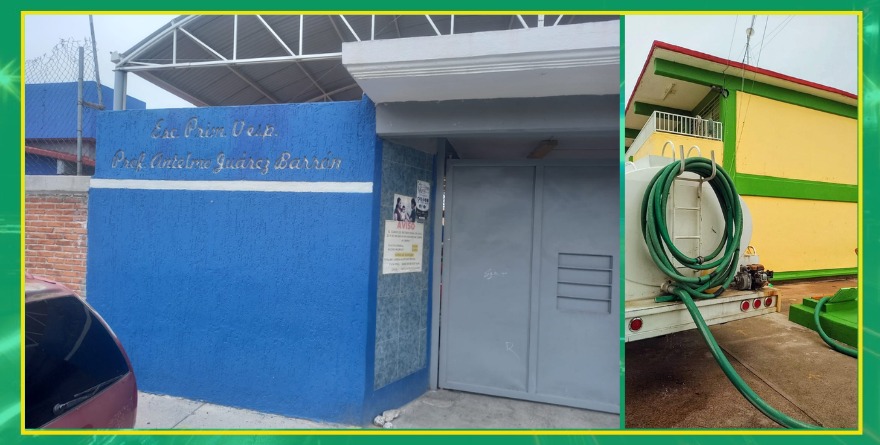 Soledad garantiza agua en las escuelas