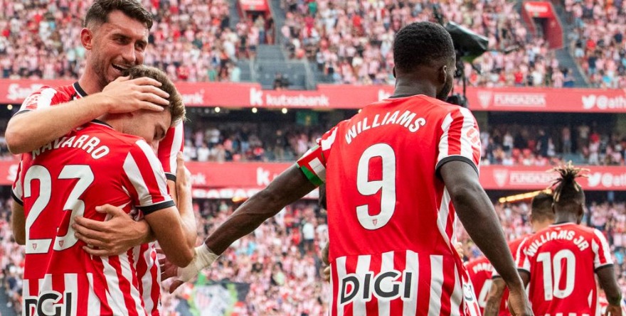 ATHLETIC DE BILBAO GOLEA A LOS COLCHONEROS