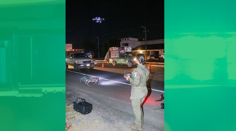 SLP BLINDA FRONTERAS CON TECNOLOGÍA, DRONES Y PERROS ROBOT