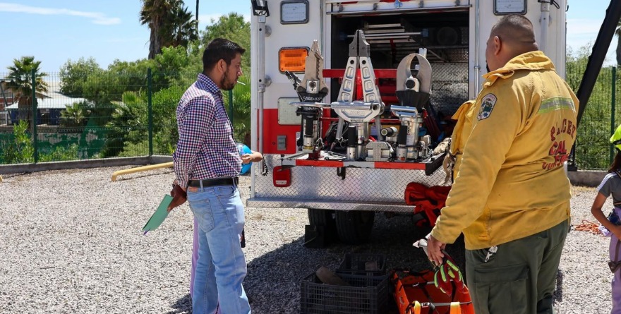 Bomberos de Matehuala atienden emergencias