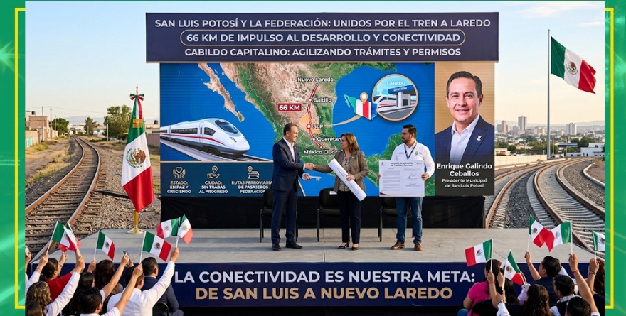 Agilizarán trámites del tren a Laredo