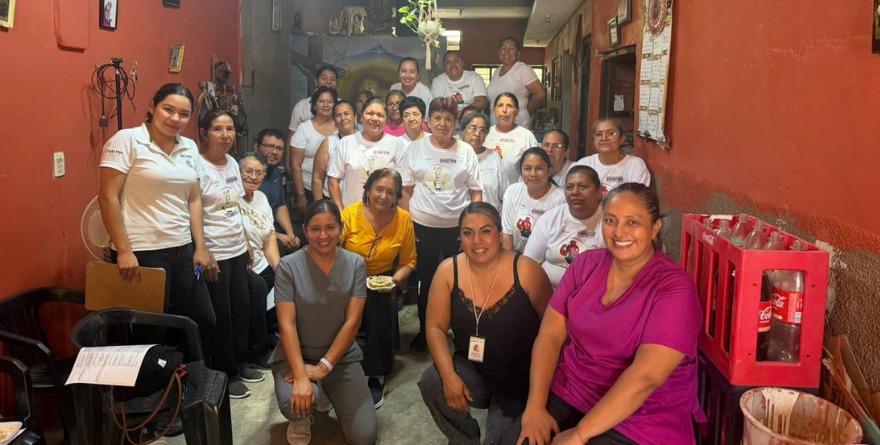 Impulsan alimentación saludable en comunidad