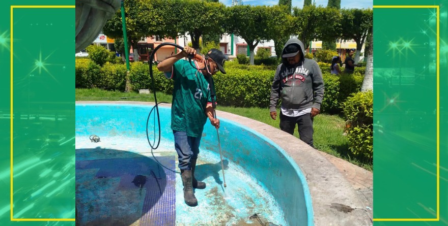 Critican pésimo acabado en plaza