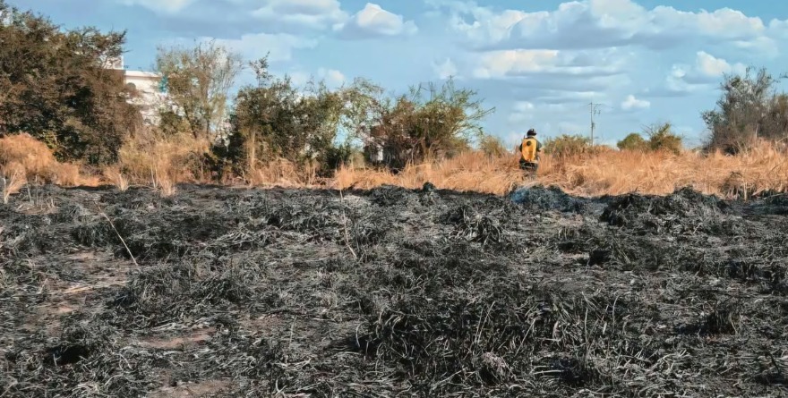 Responde Unidad Titán a incendio