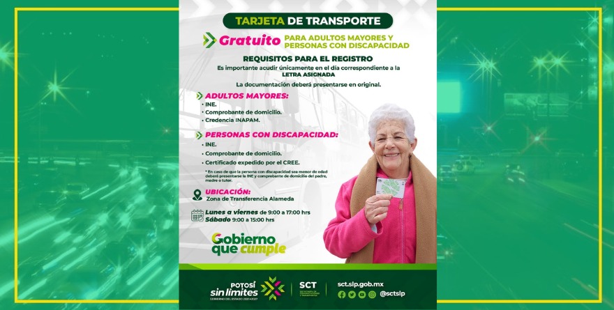 SCT abre registro gratuito