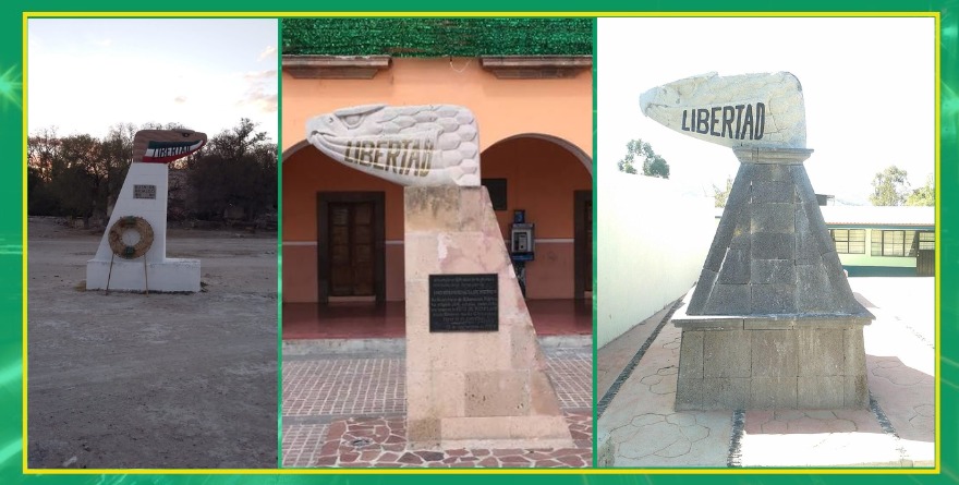 Esculturas señalan camino de Hidalgo