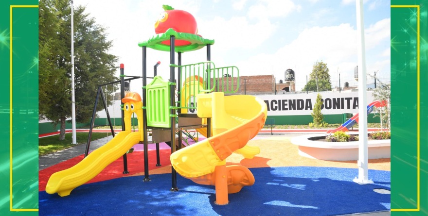Navarro entrega parque recreativo