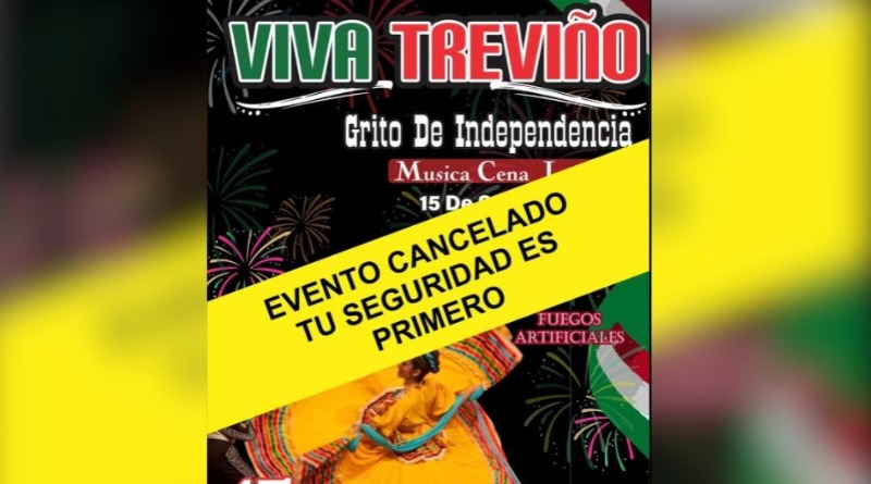 TRAS BALACERA, CANCELAN EL GRITO EN GENERAL TREVIÑO
