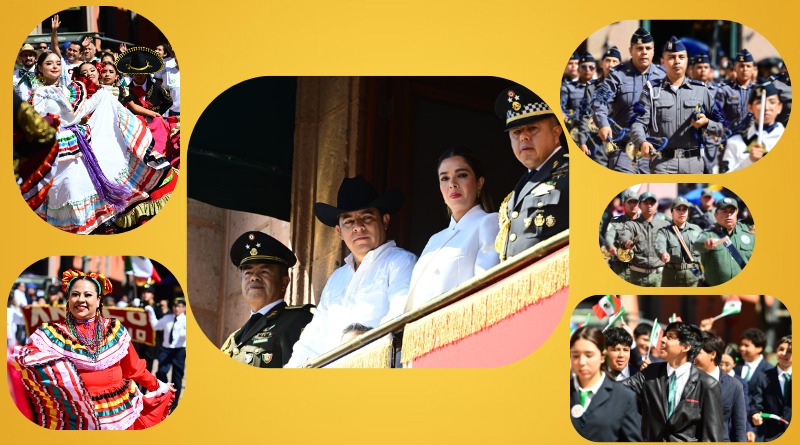 EL ORGULLO PATRIO DESFILA EN SAN LUIS POTOSÍ