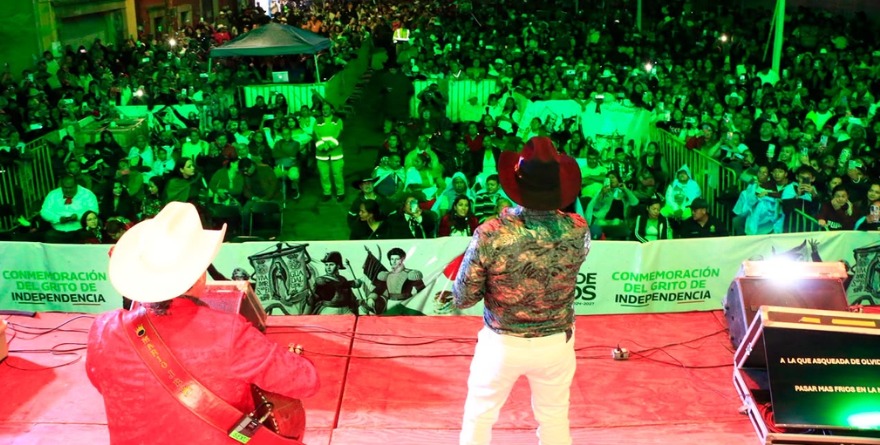 Pozos revive fervor patrio