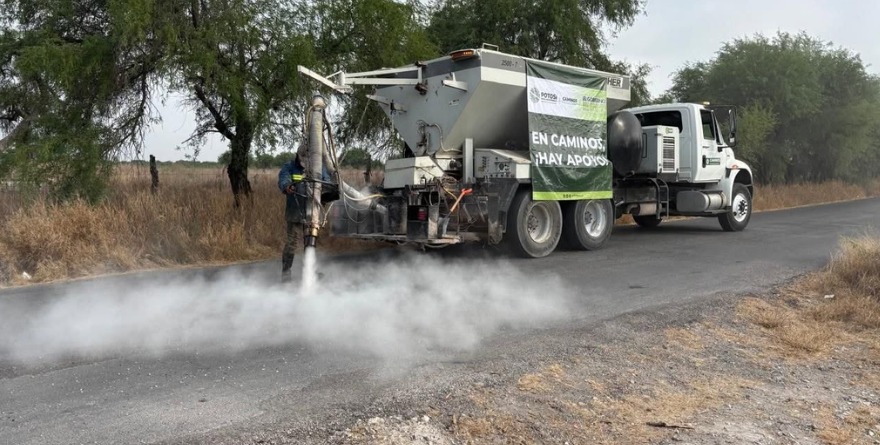 Mandatario revoluciona los caminos potosinos