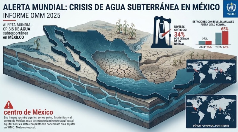 ALERTA DISMINUCIÓN DE AGUA SUBTERRÁNEA