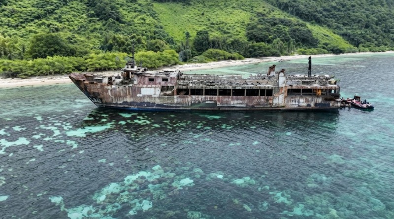 ELEVAN A 77 MUERTOS POR EL INCENDIO EN UN BARCO EN FILIPINAS