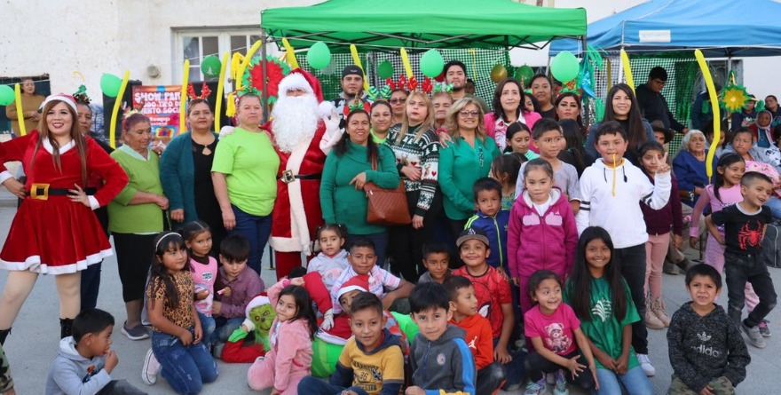 Gobernador encabeza festejo con las familias