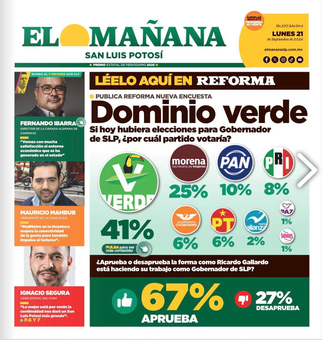 El Mañana San Luis Potosí