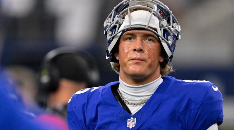 SE PERDERÍA QB DE GIANTS, JAXSON DART, TODA LA TEMPORADA