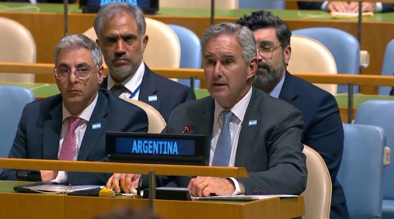 REAFIRMA ARGENTINA ANTE LA ONU SU SOBERANÍA SOBRE MALVINAS