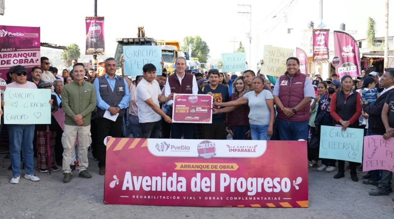 REHABILITAN VIALIDADES EN TOTIMEHUACAN