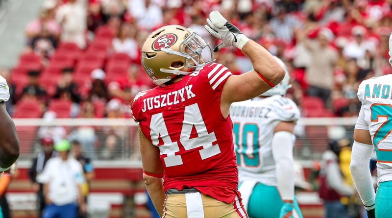 MULTA NFL A JUSZCZYK POR FESTEJO QUE SIEMPRE HACE