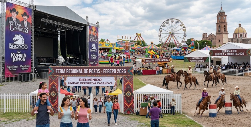 Arranca la fiesta regional de Pozos 